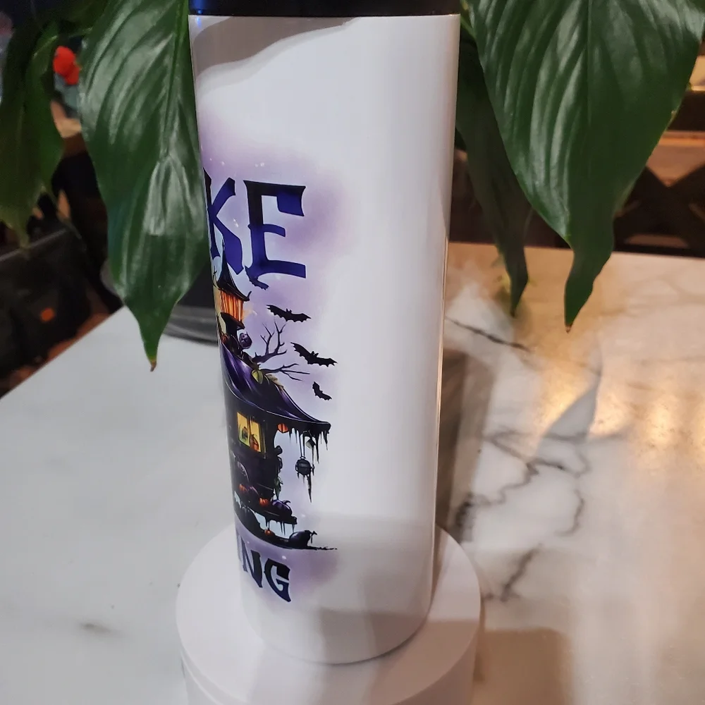 MY BROOM BROKE SO NOW I GO CAMPING 20oz Tumbler with duo lids 🎉sale
